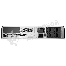 Источник бесперебойного питания APC Smart-UPS SMT2200RMI2UC 1000Вт 1500ВА черный