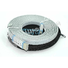 Кабель Vention HDMI (H450) 3m серый плоский в оплетке в круглом кейсе 12106