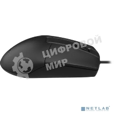 Мышь проводная A4Tech OP-335S черный, 1200 dpi, USB, кнопки - 3