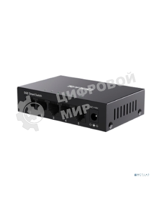 Коммутатор облачный управляемый Tenda TEG2205D 5x1 Гбит/с, настольный, металлический корпус