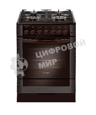Плита комбинированная Gefest 6502-03 0030 коричневый, конфорок 4 газовых, духовка 55 л, 60 см x 85 см x 60 см