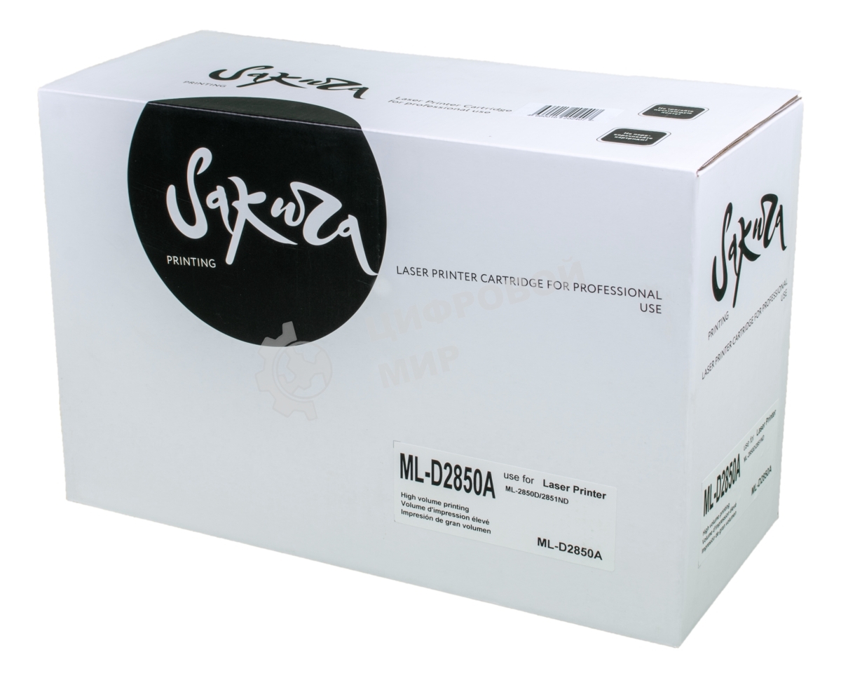 Картридж лазерный Sakura MLD2850A для Samsung ML-2850D/2851ND, черный,2000 к.