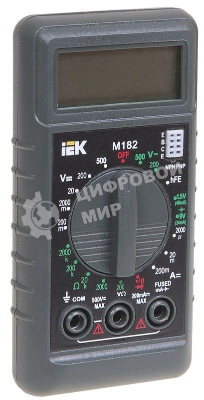 Мультиметр IEK Compact M182 цифровой