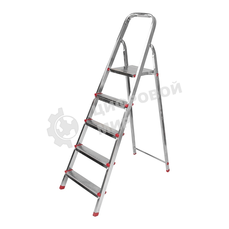 Стремянка металлическая Rexant 5 ступенек, усиленный профиль