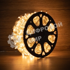 Гирлянда Neon-night LED Клип-лайт 12 V, прозрачный ПВХ, 150 мм, цвет диодов теплый белый, Flashing (белый)