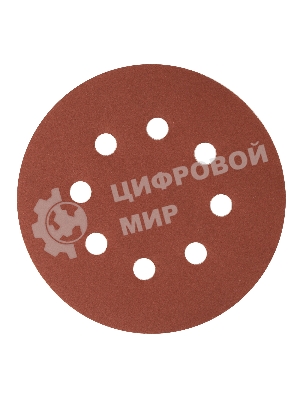 Круг абразивный Сибртех на ворсовой подложке под 