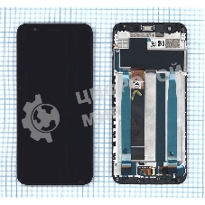 Дисплей для Asus Zenfone Lite L1 (ZA551KL) черный с рамкой