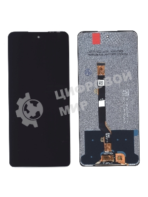 Дисплей для Tecno Spark 10 Pro (Kl7) в сборе с тачскрином черный