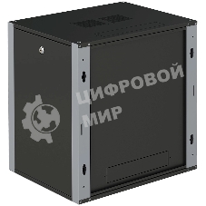 Шкаф коммутационный Sysmatrix (WP 6312.910) настенный 12U 600x350 мм пер. дв. стекл 2 бок. пан. 60 кг черный 20 кг IP20