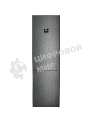 Холодильник Liebherr CBNbdc 573i-22 001 черный двухкамерный 255/94л морозилка снизу, No Frost