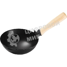 Ковш стальной Сибртех строительный, 160 мм, деревянная ручка