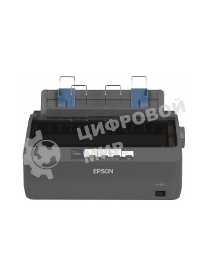 Принтер матричный Epson LX-350 (C11CC24031/C11CC24032), (А4, 357 cps (12 cpi), USB, LPT, COM)