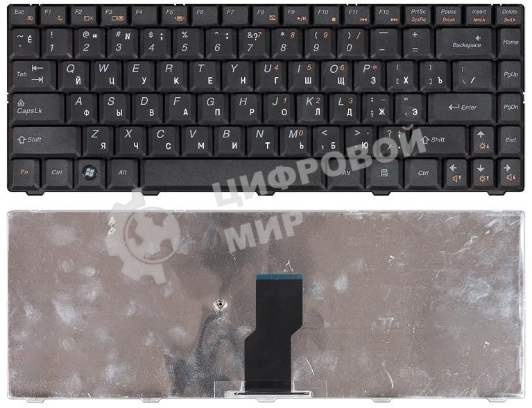 Клавиатура для ноутбука Lenovo IdeaPad B450 черная
