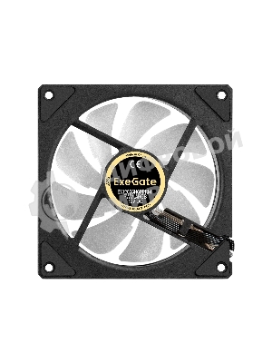 Вентилятор с подсветкой ExeGate EX12025H6PPRM-PWM.ARGb (120x120x25 мм, ARGb, Hydraulic bearing (гидродинамический), 6pin, 1200RPM, 33dBA)