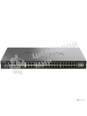 Коммутатор D-Link DGS-1210-52X/ME/C1A 48x1Гбит/с 4SFP+ управляемый