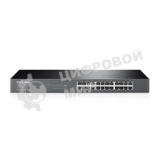 Коммутатор сетевой TP-Link SMB TL-SG1024 Коммутатор 24LAN 10/100/1000Mb/s Unmanagersd Gigabit Rackmount Switch
