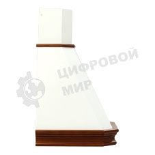 Вытяжка каминная Elikor Пергола 60П-650-П3Л бежевый/неокрашенный дуб, 60 см, 650 куб. м/ч, 60 дБ