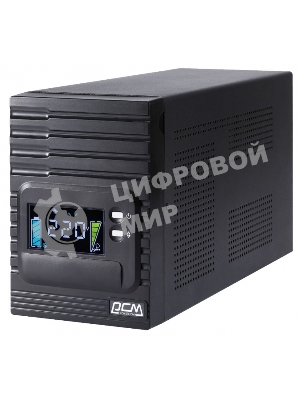 Источник бесперебойного питания Powercom Smart King Pro+ SPT-1000-II LCD 800Вт 1000ВА черный