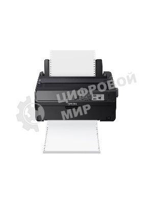 Принтер матричный Epson FX-890II (C11CF37401), A4, 9х2-игольный (80 колонок), высокоскоростной (735 cps), до 6 экземпляров одновременно (1 оригинал + 5 копий), ресурс ленты: 7,5 млн. символов, USB, LPT, для больших объемов печати