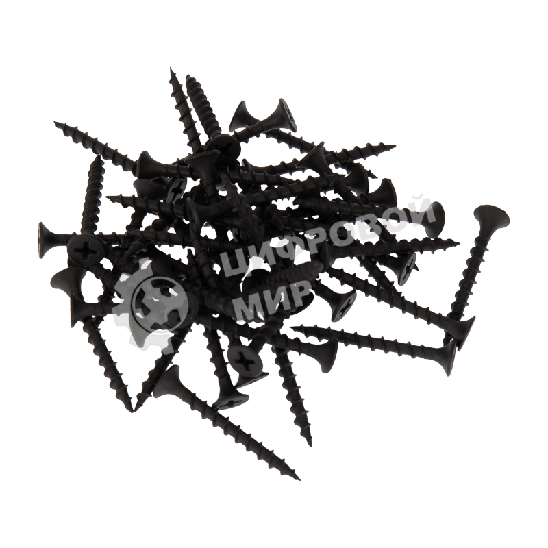 Саморез гипсокартон-дерево Kranz 3.5х35, пакет (50 шт./уп.)