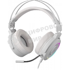 Гарнитура Redragon Lamia 2 белый, проводная, USB, подсветка