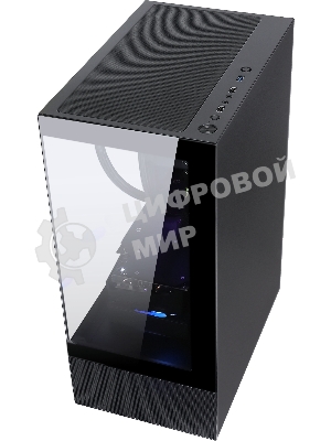 Компьютерный корпус AeroCool/Formula Crystal Z1 черный без БП ATX 2xUSB 2.0 1xUSB 3.0 audio bott PSU