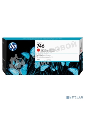 Картридж струйный HP 746 300-ml хроматический красный Ink Cartridge