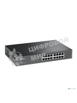 Коммутатор TP-Link SMB TL-SG1016D неуправляемый настольный/19U 16x10/100/1000BASE-T