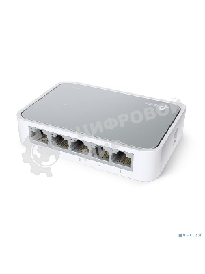 Коммутатор TP-Link SOHO TL-SF1005D Коммутатор 5-port 10/100M mini Desktop Switch, 5 10/100M RJ45 ports, Plastic case