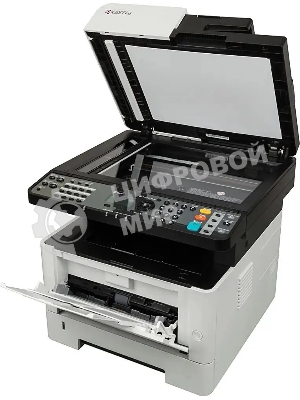 МФУ лазерное Kyocera Ecosys M2040dn (Азия) (1102S33AX0), A4, ч/б, печ. до 40 стр/мин., скан. до 40 стр/мин. (ч/б) 23 стр/мин. (цвет), 1200 x 1200 dpi (печать) 600x600dpi (скан.), USB, RJ-45 (старт.картр. TK-1178)