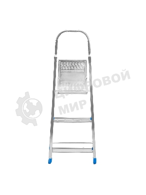 Стремянка Сибртех 3 ступени, стальная, оцинкованная