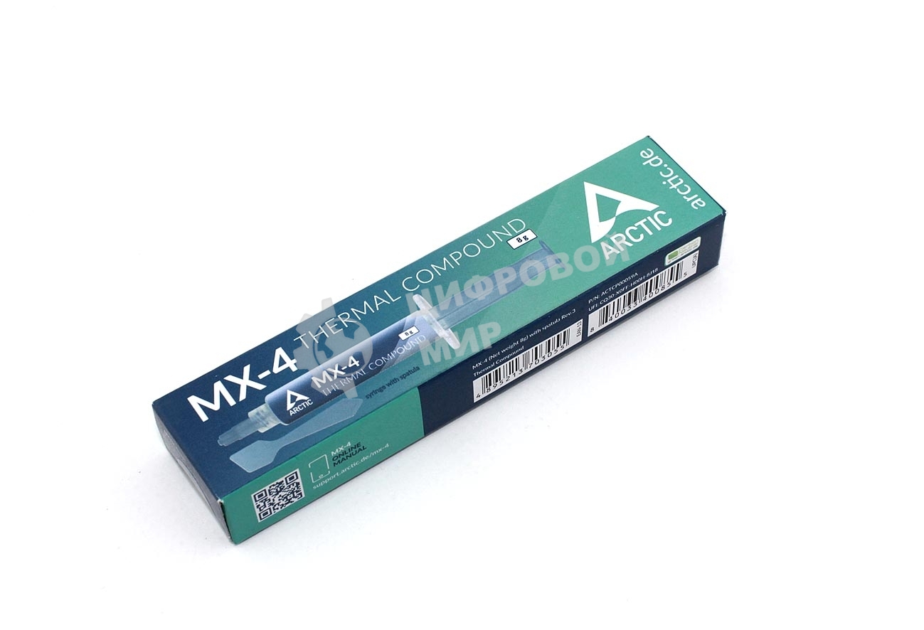 Термопаста Arctic Cooling MX-4 Thermal Compound 8г. со шпателем