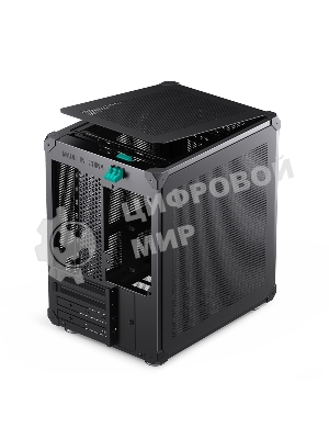 Компьютерный корпус JONSBO C6 Black MATX без БП, mini-ITX, micro-ATX, черный