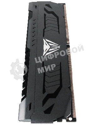 Оперативная память Patriot Viper Steel, DDR4, 16GB (1x16 GB), 3200 MHz, CL16, DIMM, радиатор, черный