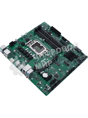 Материнская плата ASUS Pro Q670M-C-CSM, LGA 1700, Intel Q670, 4xDDR5, 6xSATA, 2xM.2, 1xPCIe 4.0 x16, 1xHDMI, 2xDP, 1x1Gb LAN, 4xUSB-A 3.2 Gen 2, 3x3.5 мм, 7.1, mATX