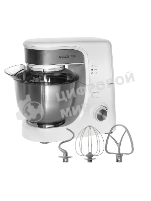 Миксер Galaxy Line GL 2231, белый, планетарный, 700 Вт, 12 скоростей