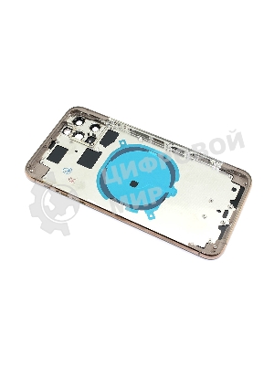 Задняя крышка (корпус) в сборе с рамкой для Apple iPhone 11 Pro Max золотой