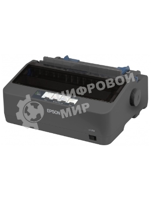 Принтер матричный Epson LX-350 (C11CC24031/C11CC24032), (А4, 357 cps (12 cpi), USB, LPT, COM)