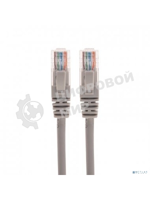 Патч-корд U/UTP Rexant cat.6, RJ45-RJ45, неэкранированный, 26AWG, LSZH, серый, 1.5 м