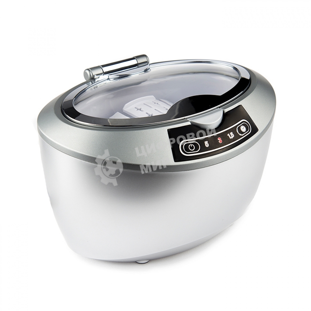 Ультразвуковая ванна Codyson CD-2820 серебристый, 0.75 л, 50 Вт