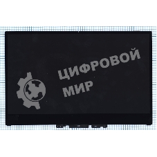 Модуль (матрица + тачскрин) для Lenovo Yoga 720-15IKB UHD черный с рамкой