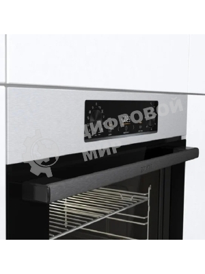 Встраиваемая электрическая духовка 60 см Gorenje BOB6737E01X