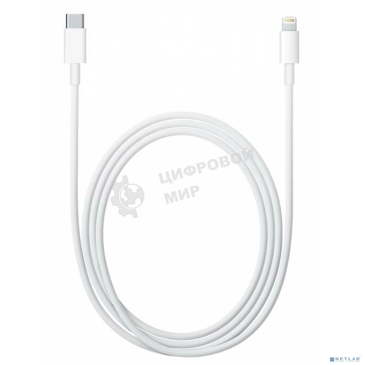 Bion Кабель USB Type-C - 8-pin lightning, 3A, 25W, 1 м., белый BXP-CCP-USB-CMLM-1M