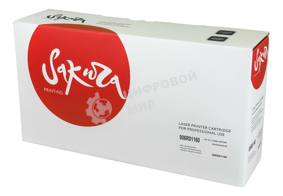 Картридж лазерный Sakura 006R01160 для Xerox WC 5325/5330/5335. черный, 30 000 к.