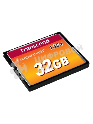 Флеш карта CF 32Gb Transcend TS32GCF133 w/o adapter