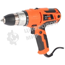 Дрель-шуруповерт Patriot FS 306, 300 Вт, 35 Нм, щеточный