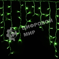 Гирлянда Neon-night Айсикл (бахрома) светодиодный, 5,6 х 0,9 м, белый провод 