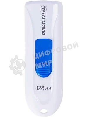 Флешка USB Transcend Jetflash 790 (TS128GJF790W), 128Gb, USB 3.0, R/W 90/40, белый