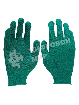 Перчатки в наборе Palisad 5 пар, цвета в ассортименте, ПВХ точка, L