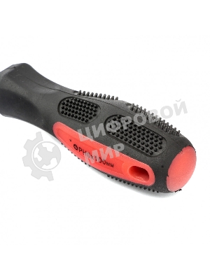 Отвертка Matrix Anti-Slip, PH0 х 100 мм, CrV, двухкомп. рукоятка